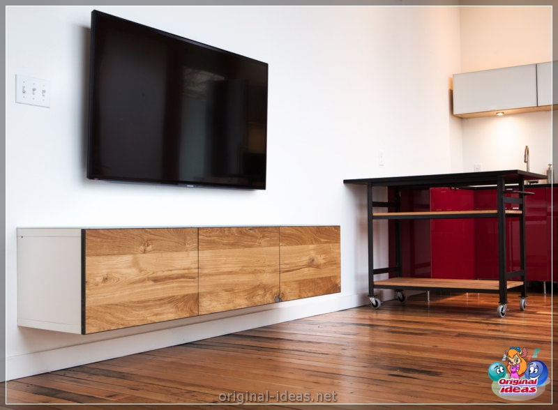 TV en la pared: ideas de diseño y combinación elegantes en el interior (pared, diseño, interior, para televisor pared) TV en la pared: ideas de diseño y combinación elegantes en el interior