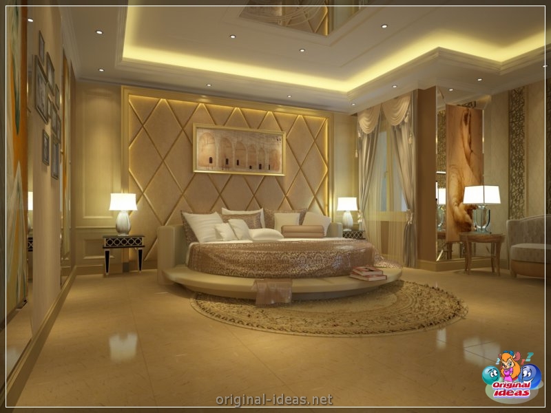 Golden color of the walls - 70 photos of options for the perfect combination (golden, color, walls, combination, combination golden other, combination golden other shades) Golden color of the walls - 70 photos of options for the perfect combination