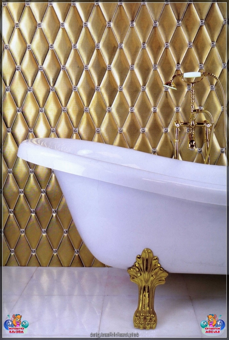 Golden color of the walls - 70 photos of options for the perfect combination (golden, color, walls, combination, combination golden other, combination golden other shades) Golden color of the walls - 70 photos of options for the perfect combination