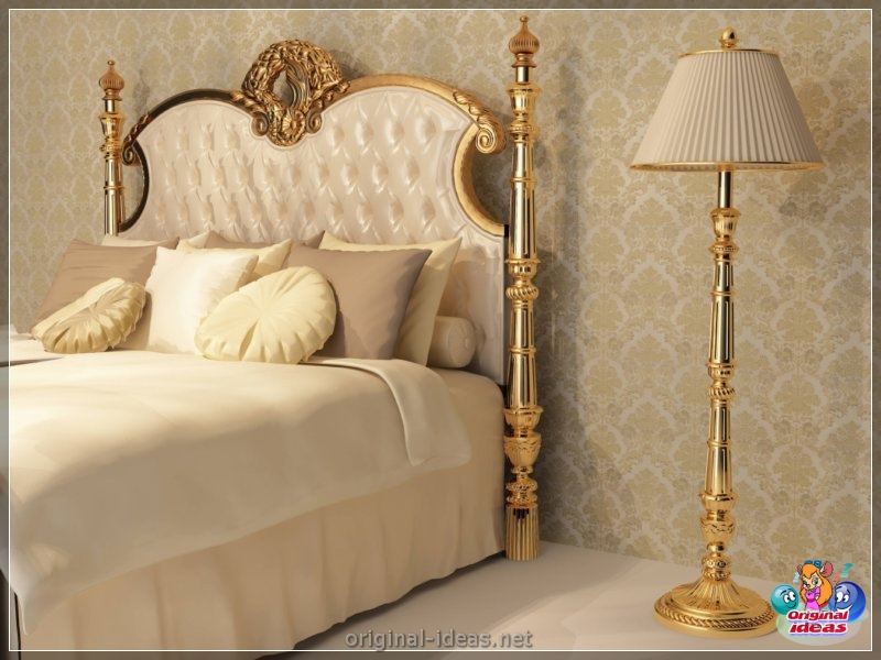 Golden color of the walls - 70 photos of options for the perfect combination (golden, color, walls, combination, combination golden other, combination golden other shades) Golden color of the walls - 70 photos of options for the perfect combination