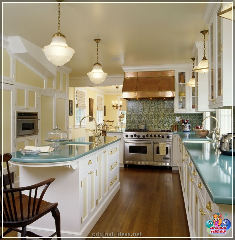 Golden color of the walls - 70 photos of options for the perfect combination (golden, color, walls, combination, combination golden other, combination golden other shades) Golden color of the walls - 70 photos of options for the perfect combination
