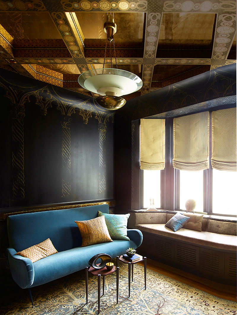 Golden color of the walls - 70 photos of options for the perfect combination (golden, color, walls, combination, combination golden other, combination golden other shades) Golden color of the walls - 70 photos of options for the perfect combination