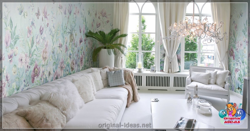 Las flores en la pared son las ideas de diseño más coloridas (68 fotos de opciones) (flores, pared, diseño, opciones, plantilla plantilla está) Las flores en la pared son las ideas de diseño más coloridas (68 fotos de opciones)