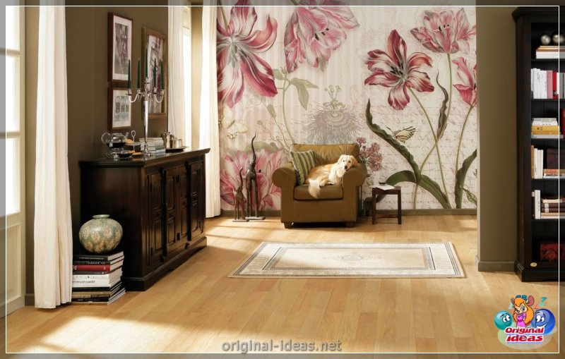 Las flores en la pared son las ideas de diseño más coloridas (68 fotos de opciones) (flores, pared, diseño, opciones, plantilla plantilla está) Las flores en la pared son las ideas de diseño más coloridas (68 fotos de opciones)
