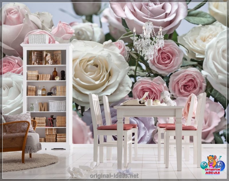 Las flores en la pared son las ideas de diseño más coloridas (68 fotos de opciones) (flores, pared, diseño, opciones, plantilla plantilla está) Las flores en la pared son las ideas de diseño más coloridas (68 fotos de opciones)