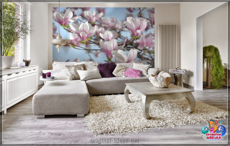 Las flores en la pared son las ideas de diseño más coloridas (68 fotos de opciones) (flores, pared, diseño, opciones, plantilla plantilla está) Las flores en la pared son las ideas de diseño más coloridas (68 fotos de opciones)