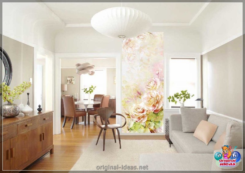 Las flores en la pared son las ideas de diseño más coloridas (68 fotos de opciones) (flores, pared, diseño, opciones, plantilla plantilla está) Las flores en la pared son las ideas de diseño más coloridas (68 fotos de opciones)