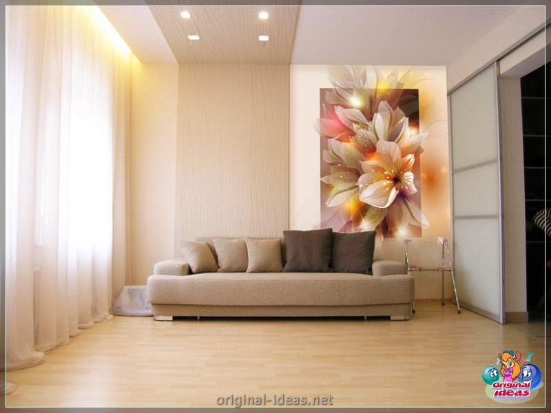 Las flores en la pared son las ideas de diseño más coloridas (68 fotos de opciones) (flores, pared, diseño, opciones, plantilla plantilla está) Las flores en la pared son las ideas de diseño más coloridas (68 fotos de opciones)