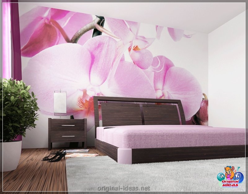 Las flores en la pared son las ideas de diseño más coloridas (68 fotos de opciones) (flores, pared, diseño, opciones, plantilla plantilla está) Las flores en la pared son las ideas de diseño más coloridas (68 fotos de opciones)