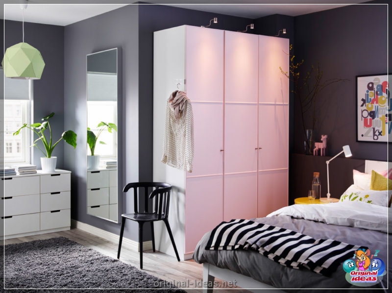 Diseño de pared en el dormitorio: 70 fotos de las mejores ideas de diseñadores (diseño, pared, dormitorio, fotos, mejores, fotos paredes dormitorio) Diseño de pared en el dormitorio: 70 fotos de las mejores ideas de diseñadores
