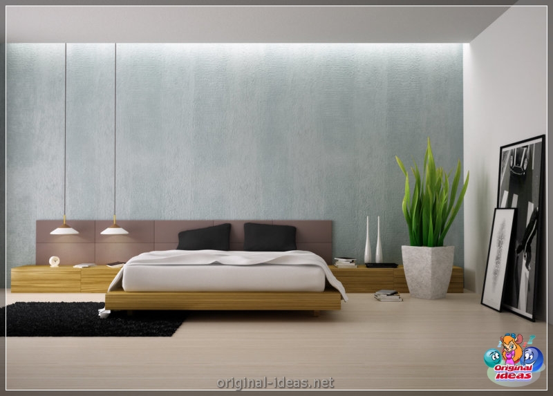 Diseño de pared en el dormitorio: 70 fotos de las mejores ideas de diseñadores (diseño, pared, dormitorio, fotos, mejores, fotos paredes dormitorio) Diseño de pared en el dormitorio: 70 fotos de las mejores ideas de diseñadores