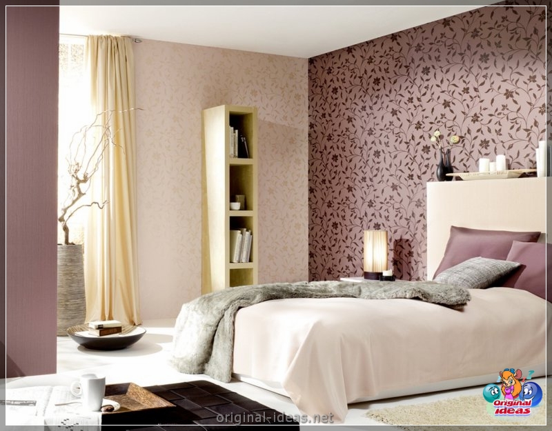 Diseño de pared en el dormitorio: 70 fotos de las mejores ideas de diseñadores (diseño, pared, dormitorio, fotos, mejores, fotos paredes dormitorio) Diseño de pared en el dormitorio: 70 fotos de las mejores ideas de diseñadores