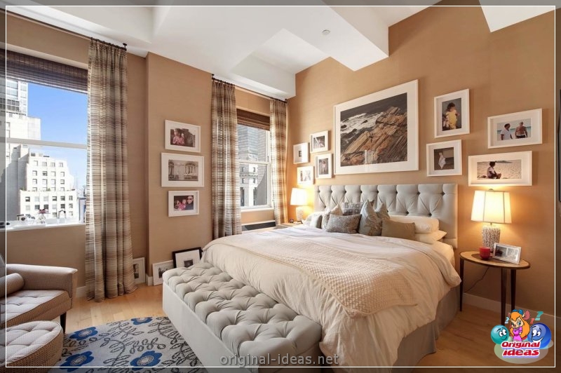 Diseño de pared en el dormitorio: 70 fotos de las mejores ideas de diseñadores (diseño, pared, dormitorio, fotos, mejores, fotos paredes dormitorio) Diseño de pared en el dormitorio: 70 fotos de las mejores ideas de diseñadores