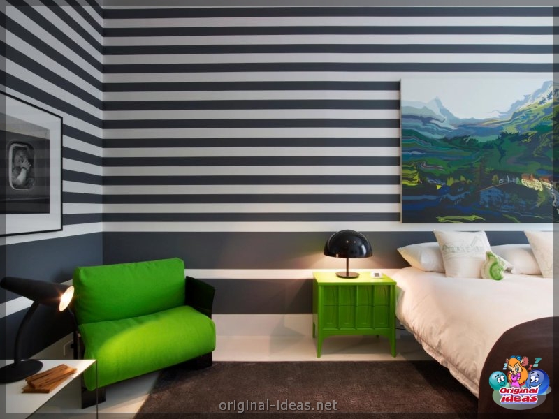 Diseño de pared en el dormitorio: 70 fotos de las mejores ideas de diseñadores (diseño, pared, dormitorio, fotos, mejores, fotos paredes dormitorio) Diseño de pared en el dormitorio: 70 fotos de las mejores ideas de diseñadores