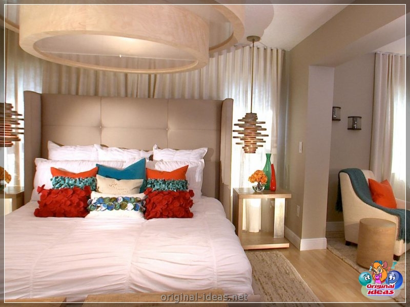 Diseño de pared en el dormitorio: 70 fotos de las mejores ideas de diseñadores (diseño, pared, dormitorio, fotos, mejores, fotos paredes dormitorio) Diseño de pared en el dormitorio: 70 fotos de las mejores ideas de diseñadores