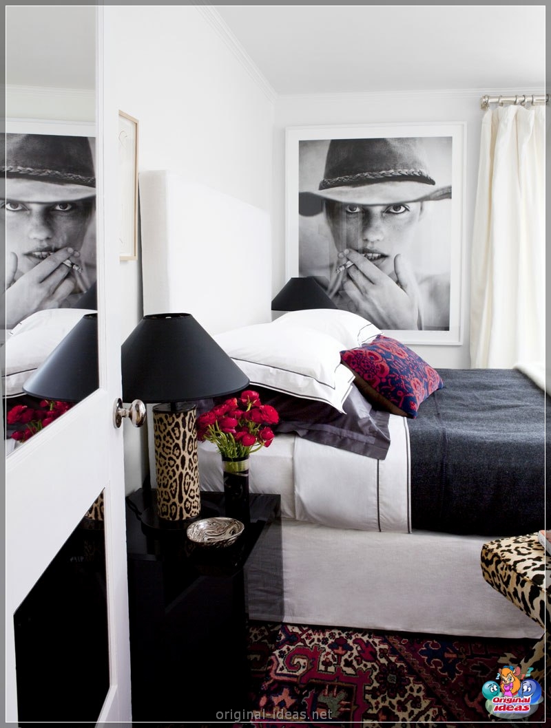 Diseño de pared en el dormitorio: 70 fotos de las mejores ideas de diseñadores (diseño, pared, dormitorio, fotos, mejores, fotos paredes dormitorio) Diseño de pared en el dormitorio: 70 fotos de las mejores ideas de diseñadores