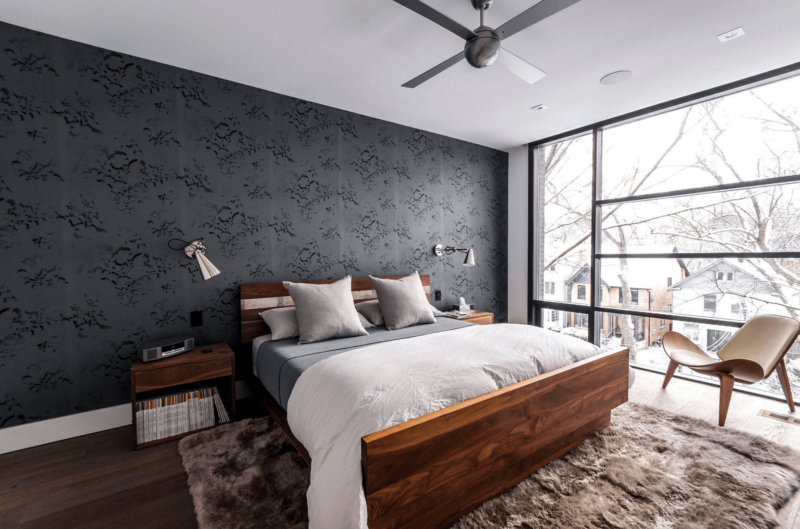 Diseño de pared en el dormitorio: 70 fotos de las mejores ideas de diseñadores (diseño, pared, dormitorio, fotos, mejores, fotos paredes dormitorio) Diseño de pared en el dormitorio: 70 fotos de las mejores ideas de diseñadores