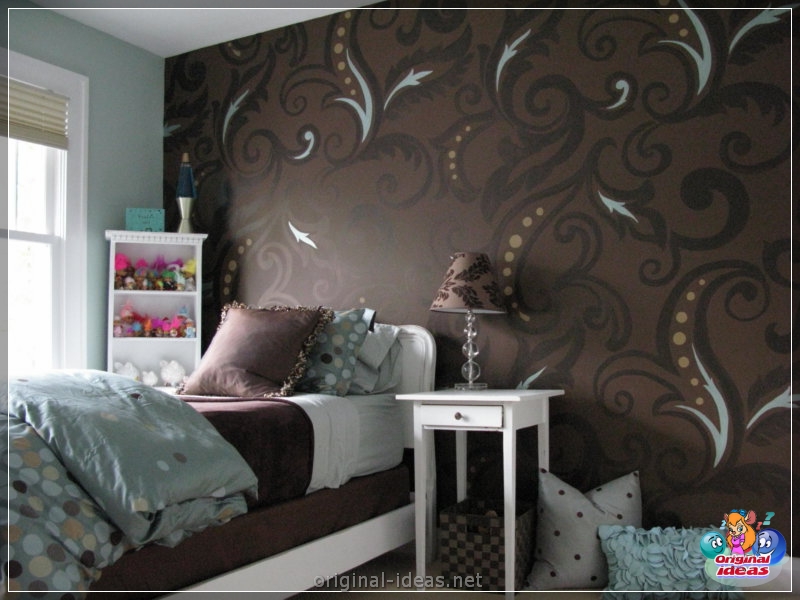 Diseño de pared en el dormitorio: 70 fotos de las mejores ideas de diseñadores (diseño, pared, dormitorio, fotos, mejores, fotos paredes dormitorio) Diseño de pared en el dormitorio: 70 fotos de las mejores ideas de diseñadores