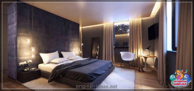 Dormitorios modernos con un diseño hermoso - 120 fotos de soluciones exclusivas (dormitorios, modernos, diseño, fotos, soluciones) Dormitorios modernos con un diseño hermoso - 120 fotos de soluciones exclusivas