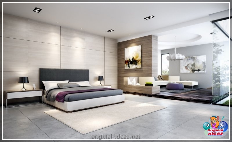 Dormitorios modernos con un diseño hermoso - 120 fotos de soluciones exclusivas (dormitorios, modernos, diseño, fotos, soluciones) Dormitorios modernos con un diseño hermoso - 120 fotos de soluciones exclusivas