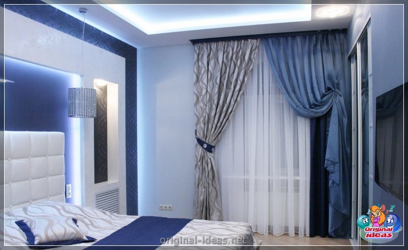Tul en el dormitorio: 150 fotos del diseño elegante y acogedor del tul en el interior del dormitorio (dormitorio, diseño, interior, para interior dormitorio) Tul en el dormitorio: 150 fotos del diseño elegante y acogedor del tul en el interior del dormitorio