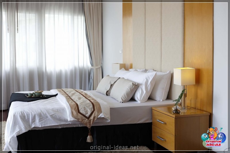 Tul en el dormitorio: 150 fotos del diseño elegante y acogedor del tul en el interior del dormitorio (dormitorio, diseño, interior, para interior dormitorio) Tul en el dormitorio: 150 fotos del diseño elegante y acogedor del tul en el interior del dormitorio