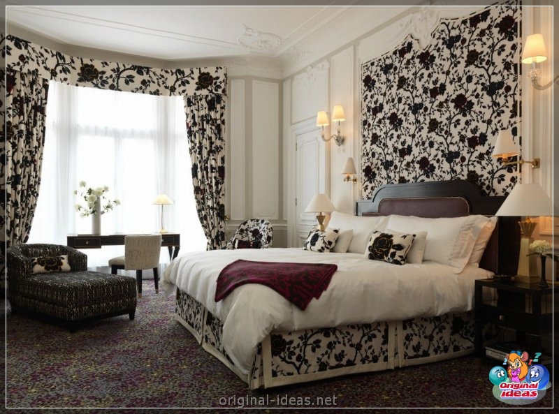 Tul en el dormitorio: 150 fotos del diseño elegante y acogedor del tul en el interior del dormitorio (dormitorio, diseño, interior, para interior dormitorio) Tul en el dormitorio: 150 fotos del diseño elegante y acogedor del tul en el interior del dormitorio