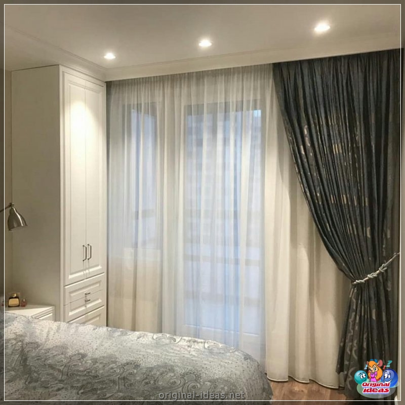 Tul en el dormitorio: 150 fotos del diseño elegante y acogedor del tul en el interior del dormitorio (dormitorio, diseño, interior, para interior dormitorio) Tul en el dormitorio: 150 fotos del diseño elegante y acogedor del tul en el interior del dormitorio