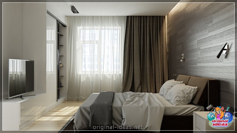 Tul en el dormitorio: 150 fotos del diseño elegante y acogedor del tul en el interior del dormitorio (dormitorio, diseño, interior, para interior dormitorio) Tul en el dormitorio: 150 fotos del diseño elegante y acogedor del tul en el interior del dormitorio