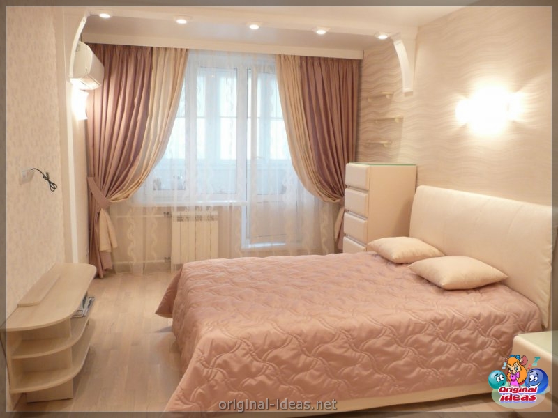 Tul en el dormitorio: 150 fotos del diseño elegante y acogedor del tul en el interior del dormitorio (dormitorio, diseño, interior, para interior dormitorio) Tul en el dormitorio: 150 fotos del diseño elegante y acogedor del tul en el interior del dormitorio