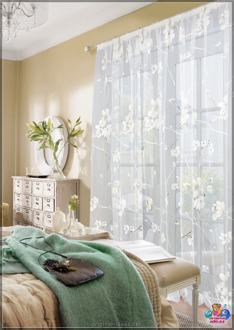 Tul en el dormitorio: 150 fotos del diseño elegante y acogedor del tul en el interior del dormitorio (dormitorio, diseño, interior, para interior dormitorio) Tul en el dormitorio: 150 fotos del diseño elegante y acogedor del tul en el interior del dormitorio