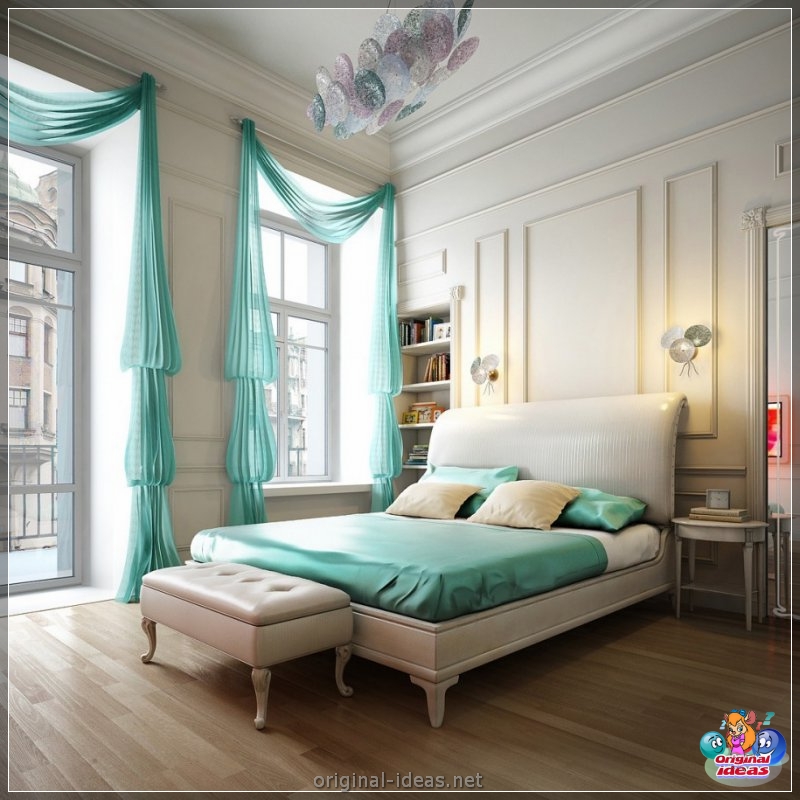 Tul en el dormitorio: 150 fotos del diseño elegante y acogedor del tul en el interior del dormitorio (dormitorio, diseño, interior, para interior dormitorio) Tul en el dormitorio: 150 fotos del diseño elegante y acogedor del tul en el interior del dormitorio