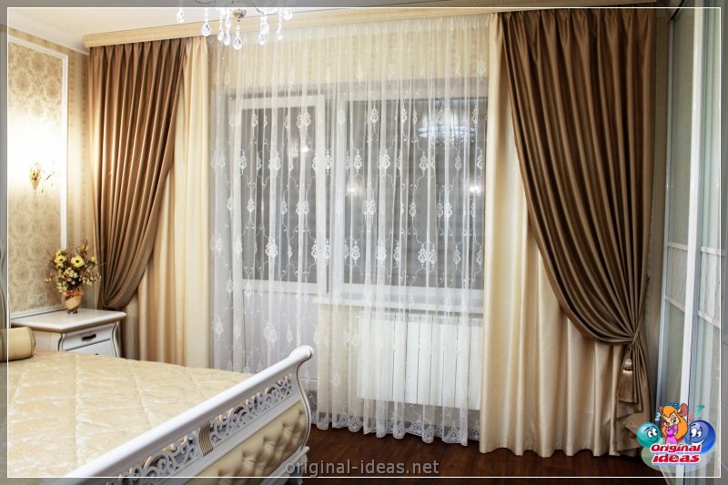Tul en el dormitorio: 150 fotos del diseño elegante y acogedor del tul en el interior del dormitorio (dormitorio, diseño, interior, para interior dormitorio) Tul en el dormitorio: 150 fotos del diseño elegante y acogedor del tul en el interior del dormitorio