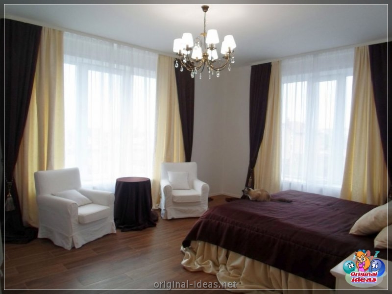 Tul en el dormitorio: 150 fotos del diseño elegante y acogedor del tul en el interior del dormitorio (dormitorio, diseño, interior, para interior dormitorio) Tul en el dormitorio: 150 fotos del diseño elegante y acogedor del tul en el interior del dormitorio