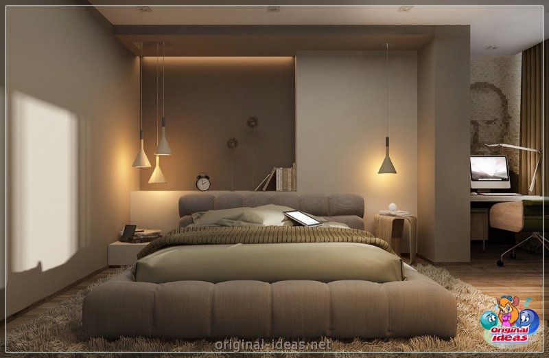 Lámparas de dormitorio: 105 fotos de lámparas inusuales con un diseño brillante! (lámparas, dormitorio, inusuales, diseño, diferentes tipos iluminación, dispositivo iluminación central) Lámparas de dormitorio: 105 fotos de lámparas inusuales con un diseño brillante!