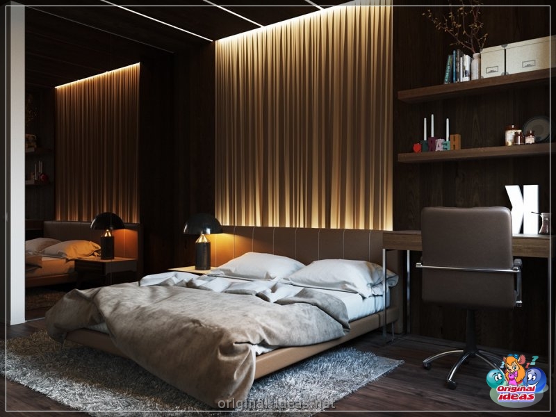 Lámparas de dormitorio: 105 fotos de lámparas inusuales con un diseño brillante! (lámparas, dormitorio, inusuales, diseño, diferentes tipos iluminación, dispositivo iluminación central) Lámparas de dormitorio: 105 fotos de lámparas inusuales con un diseño brillante!