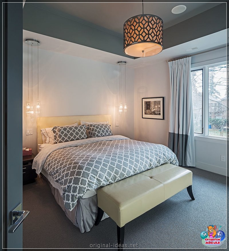 Lámparas de dormitorio: 105 fotos de lámparas inusuales con un diseño brillante! (lámparas, dormitorio, inusuales, diseño, diferentes tipos iluminación, dispositivo iluminación central) Lámparas de dormitorio: 105 fotos de lámparas inusuales con un diseño brillante!