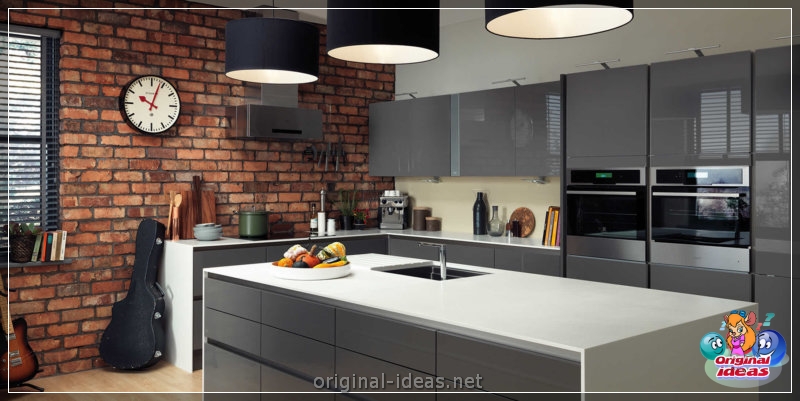 Küchenset - Foto 100 Optionen im Innenraum der Küche (küchenset, foto, optionen, küche, Material Herstellung Küchenmöbeln) Küchenset - Foto 100 Optionen im Innenraum der Küche