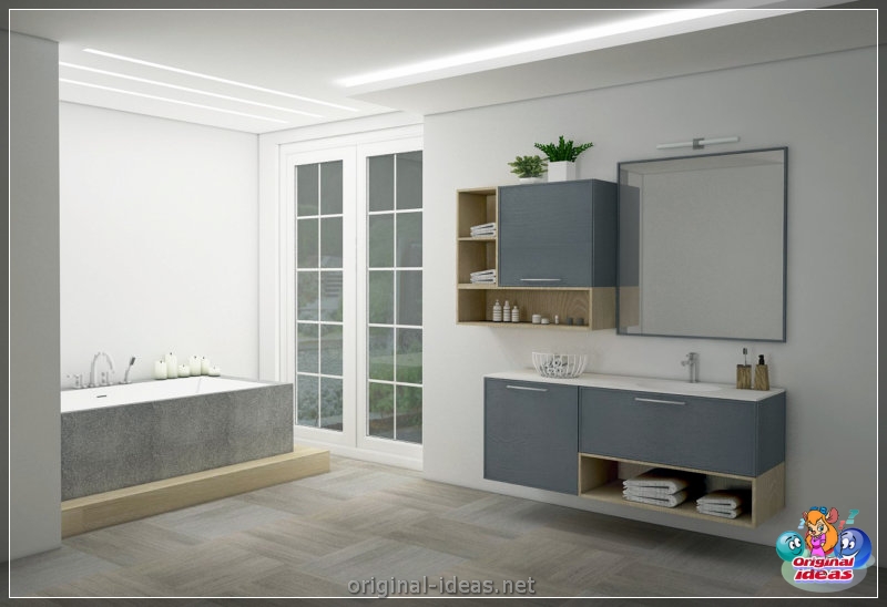 Badezimmermöbel - 80 Fotos der besten Ideen in einem modernen Innenraum (badezimmermöbel, fotos, besten, ideen, einem) Badezimmermöbel - 80 Fotos der besten Ideen in einem modernen Innenraum
