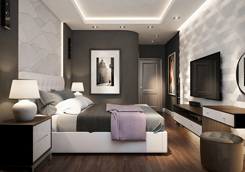 Fotos de diseño de dormitorio en un estilo moderno: las mejores ideas del interior del dormitorio, consejos sobre diseño, selección de muebles y color (fotos, diseño, dormitorio, estilo) Fotos de diseño de dormitorio en un estilo moderno: las mejores ideas del interior del dormitorio, consejos sobre diseño, selección de muebles y color