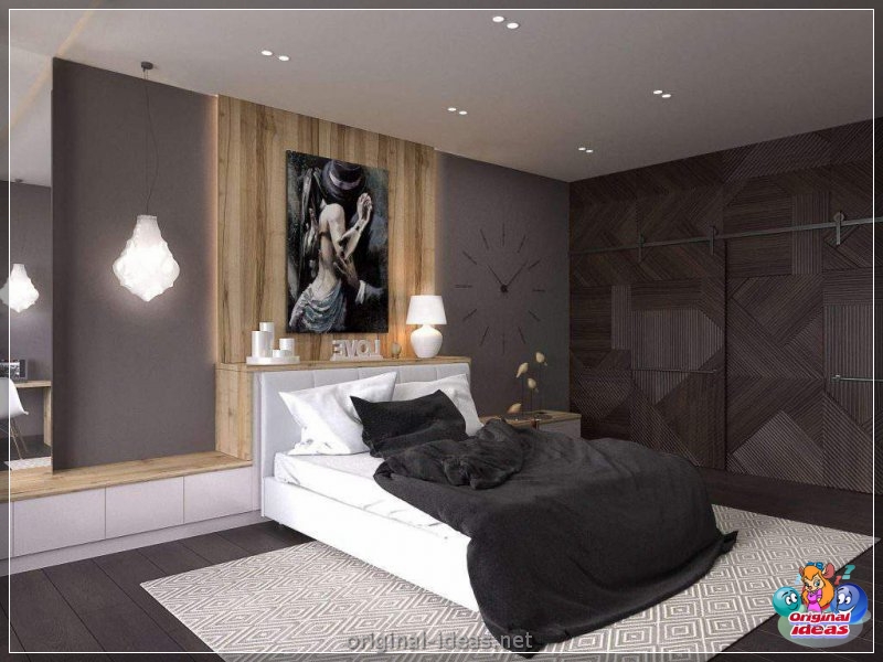 Fotos de diseño de dormitorio en un estilo moderno: las mejores ideas del interior del dormitorio, consejos sobre diseño, selección de muebles y color (fotos, diseño, dormitorio, estilo) Fotos de diseño de dormitorio en un estilo moderno: las mejores ideas del interior del dormitorio, consejos sobre diseño, selección de muebles y color
