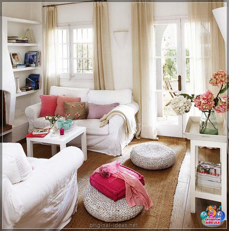 Kleines Wohnzimmer - 105 Fotos von praktischen und stilvollen Innenräumen! (kleines, wohnzimmer, eines kleinen Wohnzimmers, einer kleinen Wohnung, Foto eines kleinen) Kleines Wohnzimmer - 105 Fotos von praktischen und stilvollen Innenräumen!