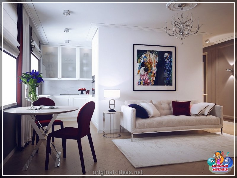 Kleines Wohnzimmer - 105 Fotos von praktischen und stilvollen Innenräumen! (kleines, wohnzimmer, eines kleinen Wohnzimmers, einer kleinen Wohnung, Foto eines kleinen) Kleines Wohnzimmer - 105 Fotos von praktischen und stilvollen Innenräumen!