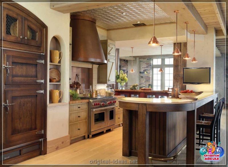 Cocina en un estilo clásico: 100 fotos del mejor diseño (cocina, estilo, clásico, fotos) Cocina en un estilo clásico: 100 fotos del mejor diseño