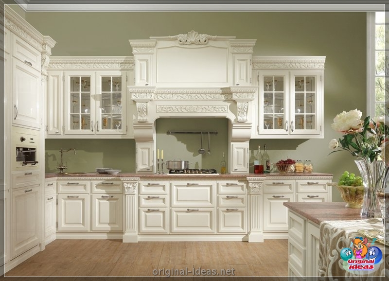Cocina en un estilo clásico: 100 fotos del mejor diseño (cocina, estilo, clásico, fotos) Cocina en un estilo clásico: 100 fotos del mejor diseño