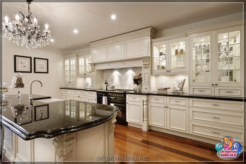 Cocina en un estilo clásico: 100 fotos del mejor diseño (cocina, estilo, clásico, fotos) Cocina en un estilo clásico: 100 fotos del mejor diseño