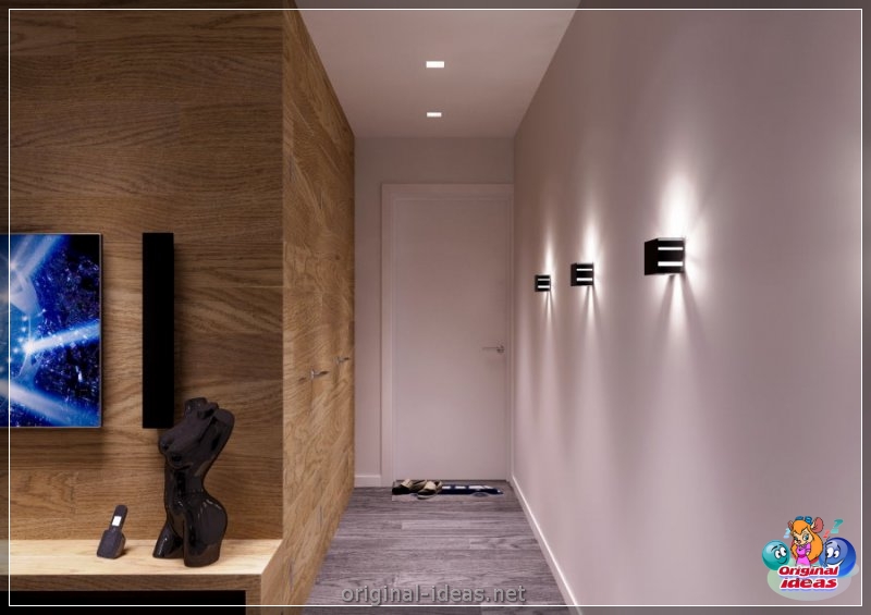 Das Innere des Flurs in der Wohnung in hellen Farben: Das Design des Korridors in verschiedenen Stilen, wie man ein gemütliches Interieur in hellen Farben macht (innere, flurs, wohnung, hellen) Das Innere des Flurs in der Wohnung in hellen Farben: Das Design des Korridors in verschiedenen Stilen, wie man ein gemütliches Interieur in hellen Farben macht