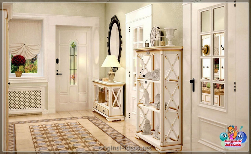 Das Innere des Flurs in der Wohnung in hellen Farben: Das Design des Korridors in verschiedenen Stilen, wie man ein gemütliches Interieur in hellen Farben macht (innere, flurs, wohnung, hellen) Das Innere des Flurs in der Wohnung in hellen Farben: Das Design des Korridors in verschiedenen Stilen, wie man ein gemütliches Interieur in hellen Farben macht