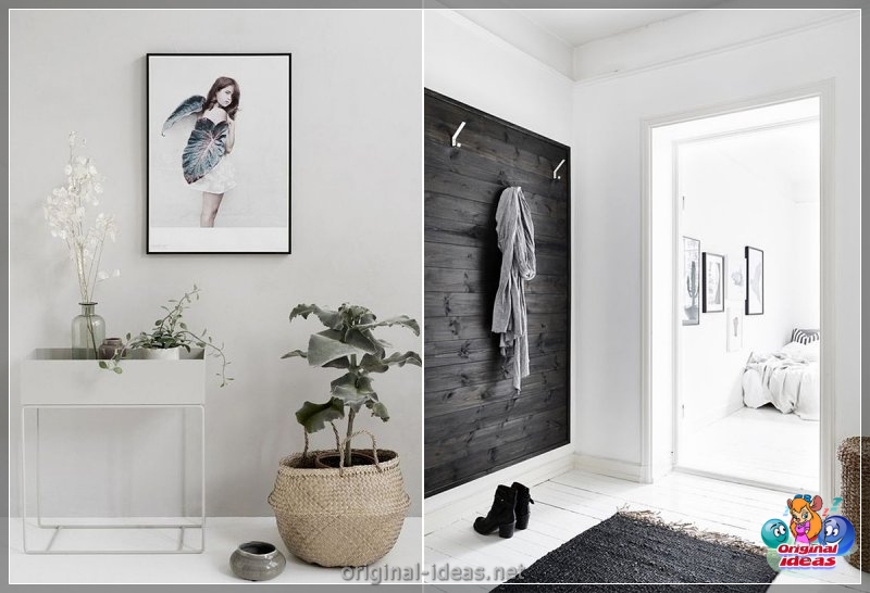 Das Innere des Flurs in der Wohnung in hellen Farben: Das Design des Korridors in verschiedenen Stilen, wie man ein gemütliches Interieur in hellen Farben macht (innere, flurs, wohnung, hellen) Das Innere des Flurs in der Wohnung in hellen Farben: Das Design des Korridors in verschiedenen Stilen, wie man ein gemütliches Interieur in hellen Farben macht