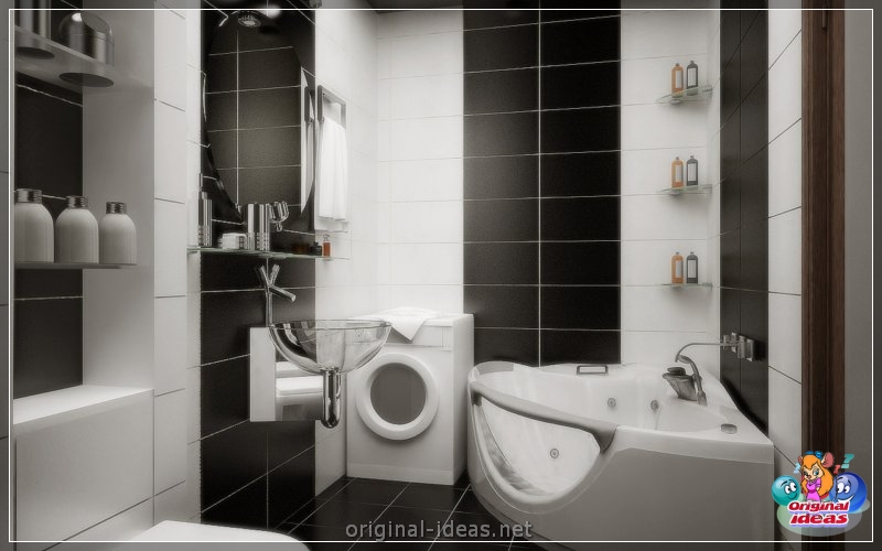 Baño en el apartamento (baño, apartamento, baño moderno apartamento, Cómo planificar situación) Baño en el apartamento